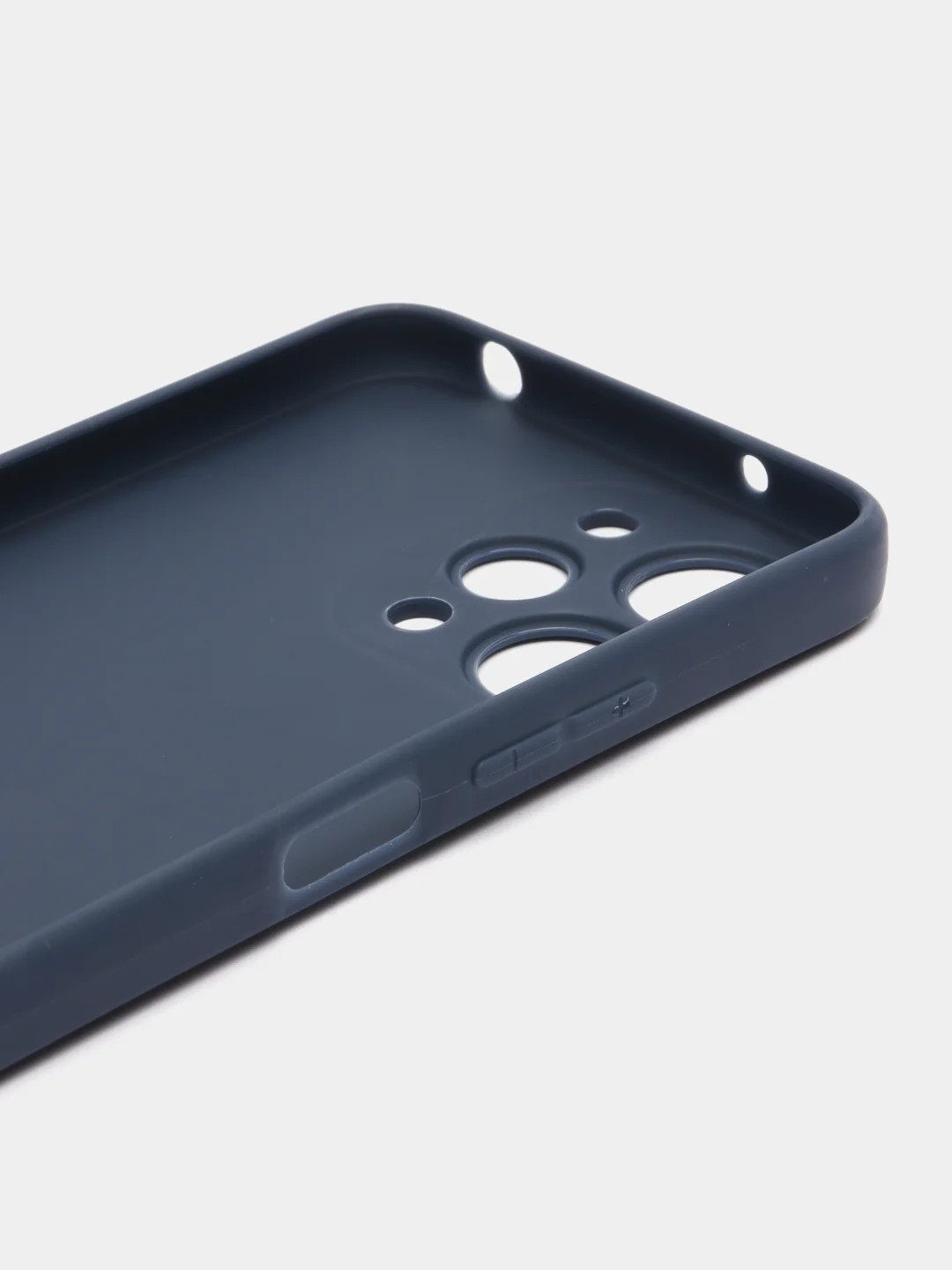 Темно-синий чехол для Xiaomi Redmi 12 / Сяоми Редми 12, силиконовый, матовый