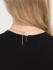 Конфетный цепочка на шею женская "Сердце"