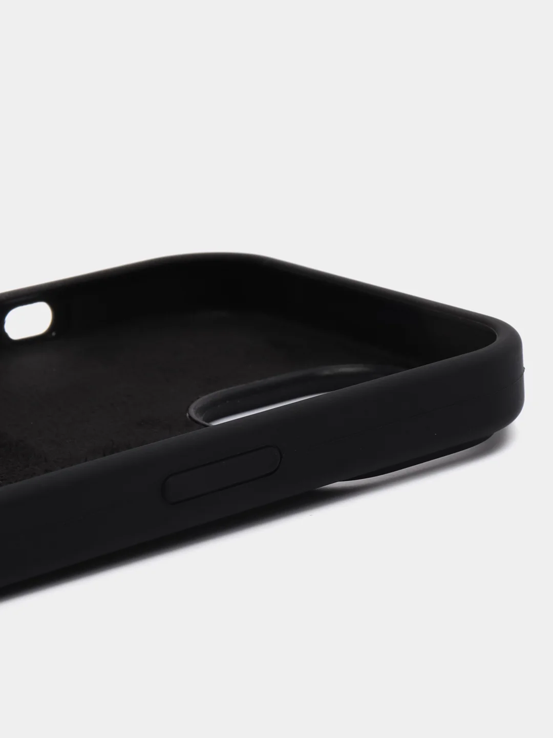 Черный чехол Silicone Case ( Чехол силиконовый ) для iPhone 15, 15 Pro, 15 Pro Max, 15 Plus