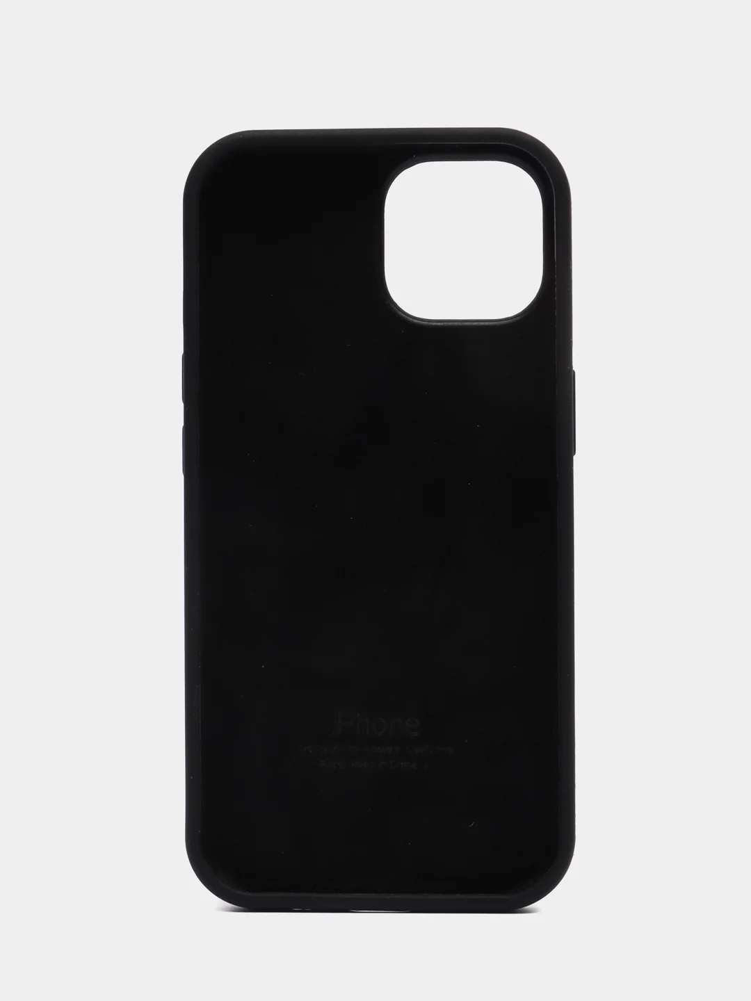 Черный чехол Silicone Case ( Чехол силиконовый ) для iPhone 15, 15 Pro, 15 Pro Max, 15 Plus