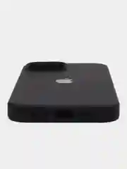 Черный чехол Silicone Case ( Чехол силиконовый ) для iPhone 15, 15 Pro, 15 Pro Max, 15 Plus