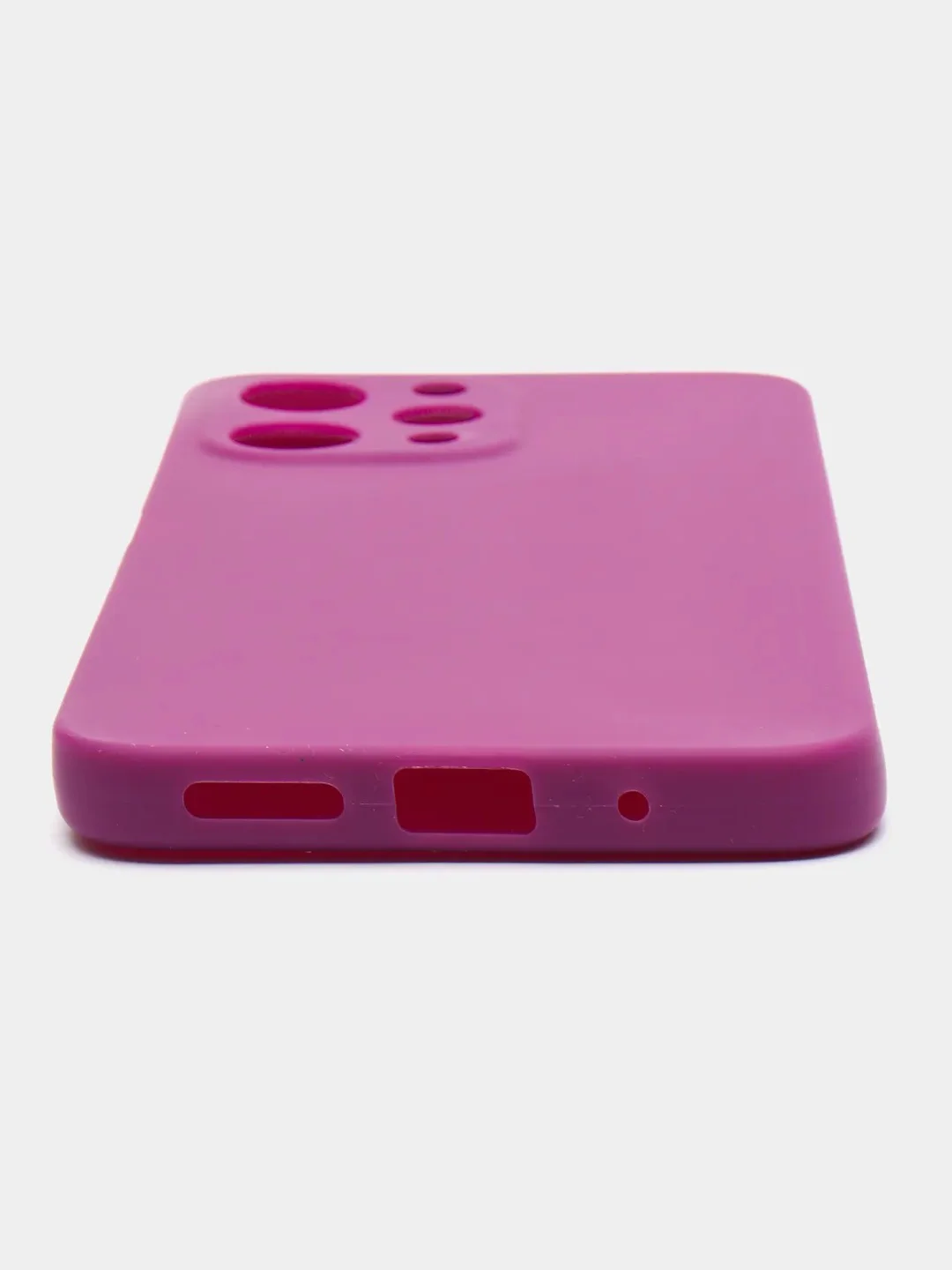 Пурпурный чехол для Xiaomi Redmi 12 / Сяоми Редми 12, силиконовый, матовый