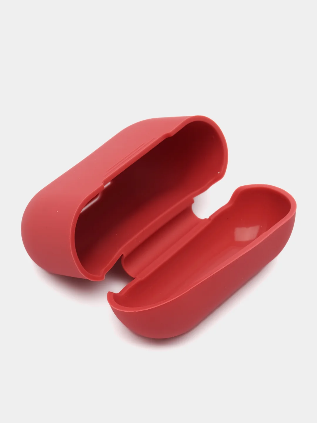 Алый силиконовый чехол для наушников AirPods Pro