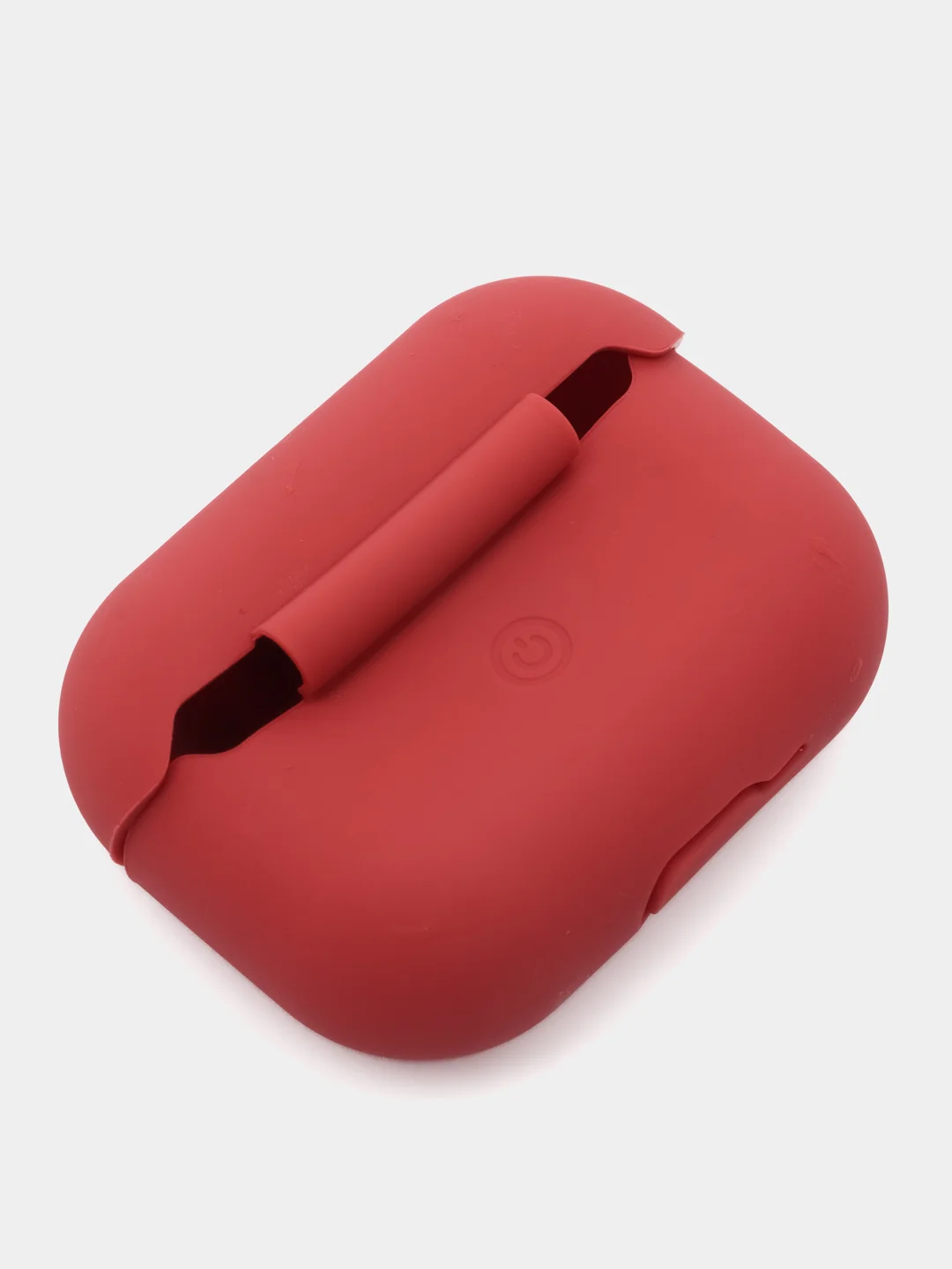 Алый силиконовый чехол для наушников AirPods Pro