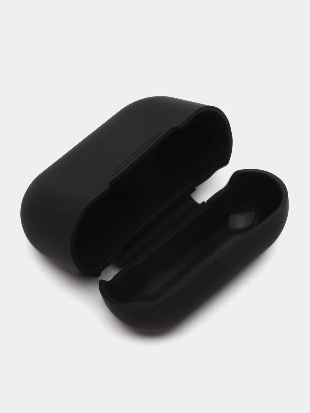 Черный силиконовый чехол для наушников AirPods Pro