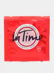 Презервативы in Time Ribbed с ребрами, 12 шт