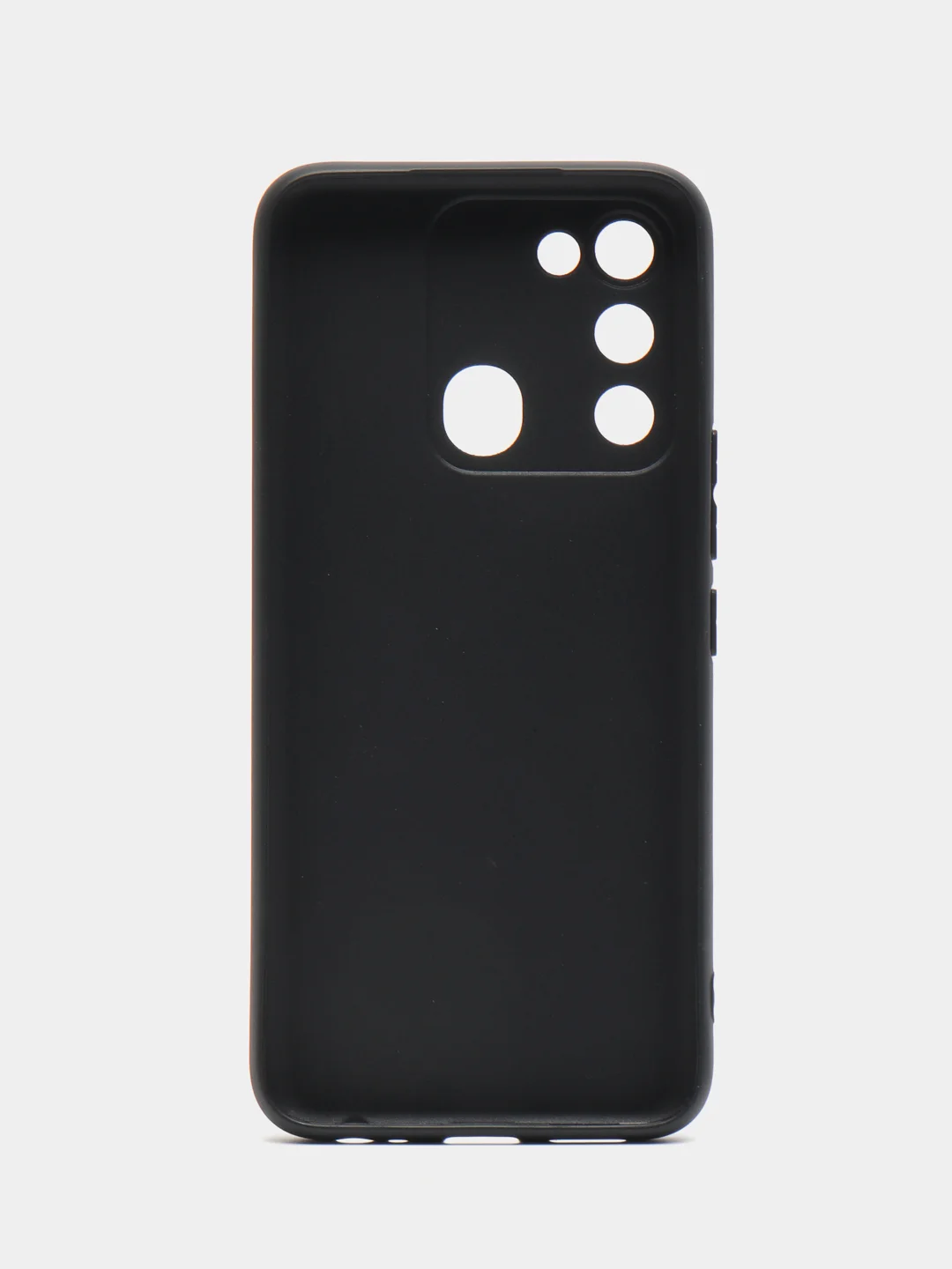 Синий чехол силиконовый на Tecno Spark 8C и Tecno Go 2022 (Текно Спарк 8С и Текно Го 2022)