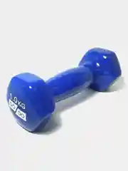 Синий гантель виниловая GO DO