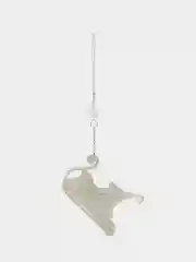 Серебряный елочная игрушка "Олень", "Лошадка", "Снежинка", "Башня"