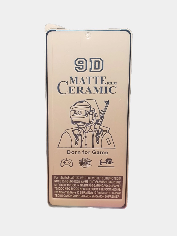 Гибкое керамическое защитное стекло CERAMICS для Tecno Camon 20 Premier/ Camon 20