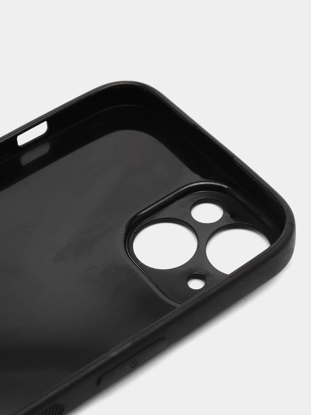 Черный чехол для iPhone 14 / 14 Pro / 14 Pro Max, силиконовый, под карбон