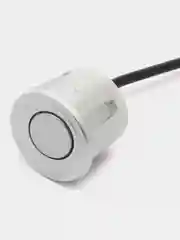 Серебряный парктроник на автомобиль, датчики парковки, 4 шт, с LED дисплеем