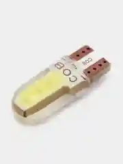 Белый автомобильная светодиодная габаритная LED лампа, T10 W5W для ДХО и фар и подцветки салона