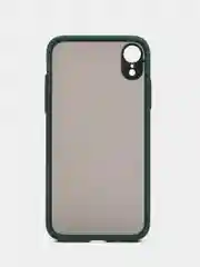 Морской iphone XR чехол матовый с цветными кнопками
