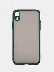 Морской iphone XR чехол матовый с цветными кнопками
