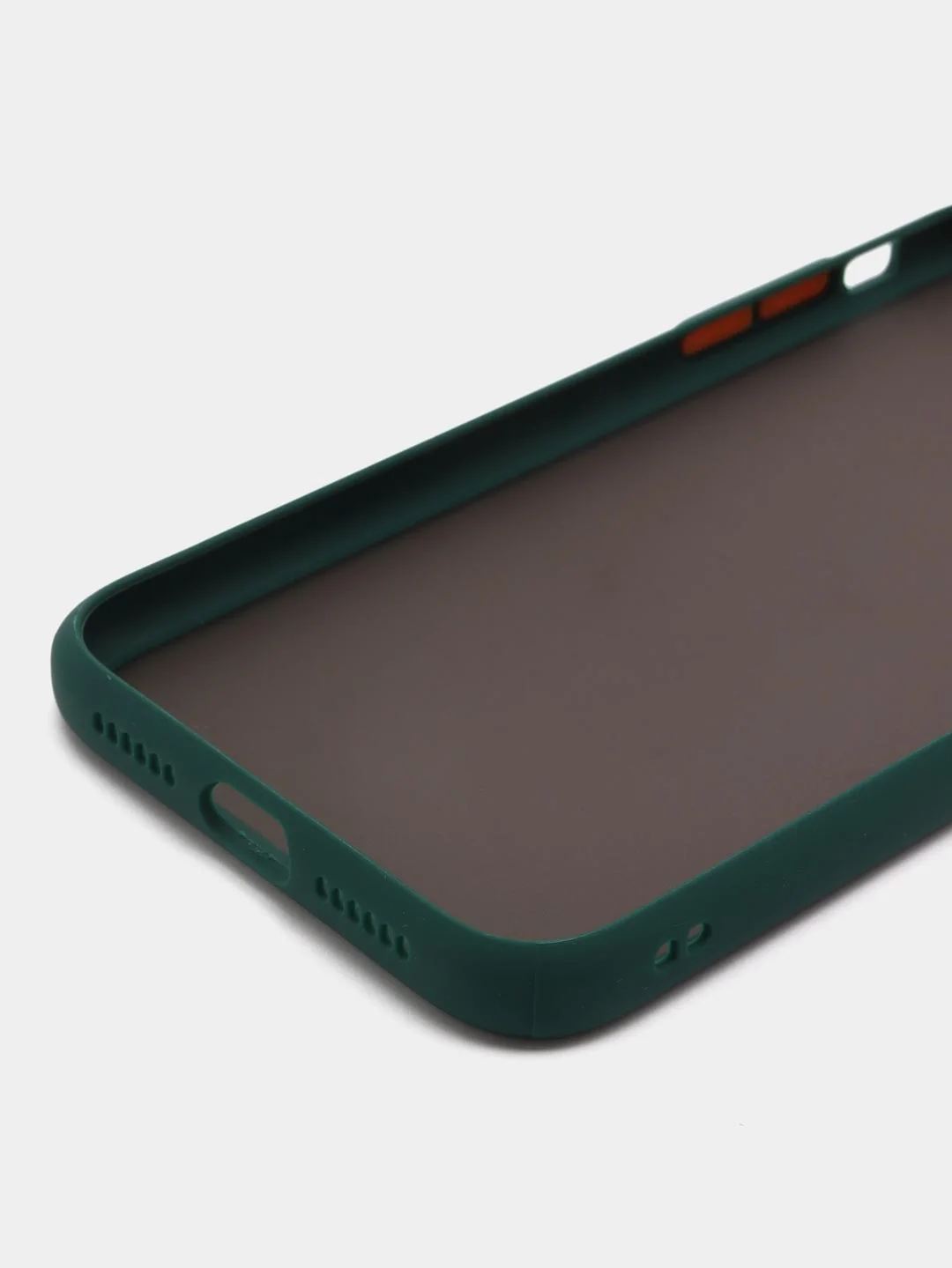 Морской iphone XR чехол матовый с цветными кнопками