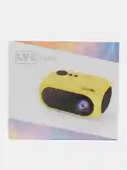 Белый проектор портативный LED Beverni Smart Mini Projector