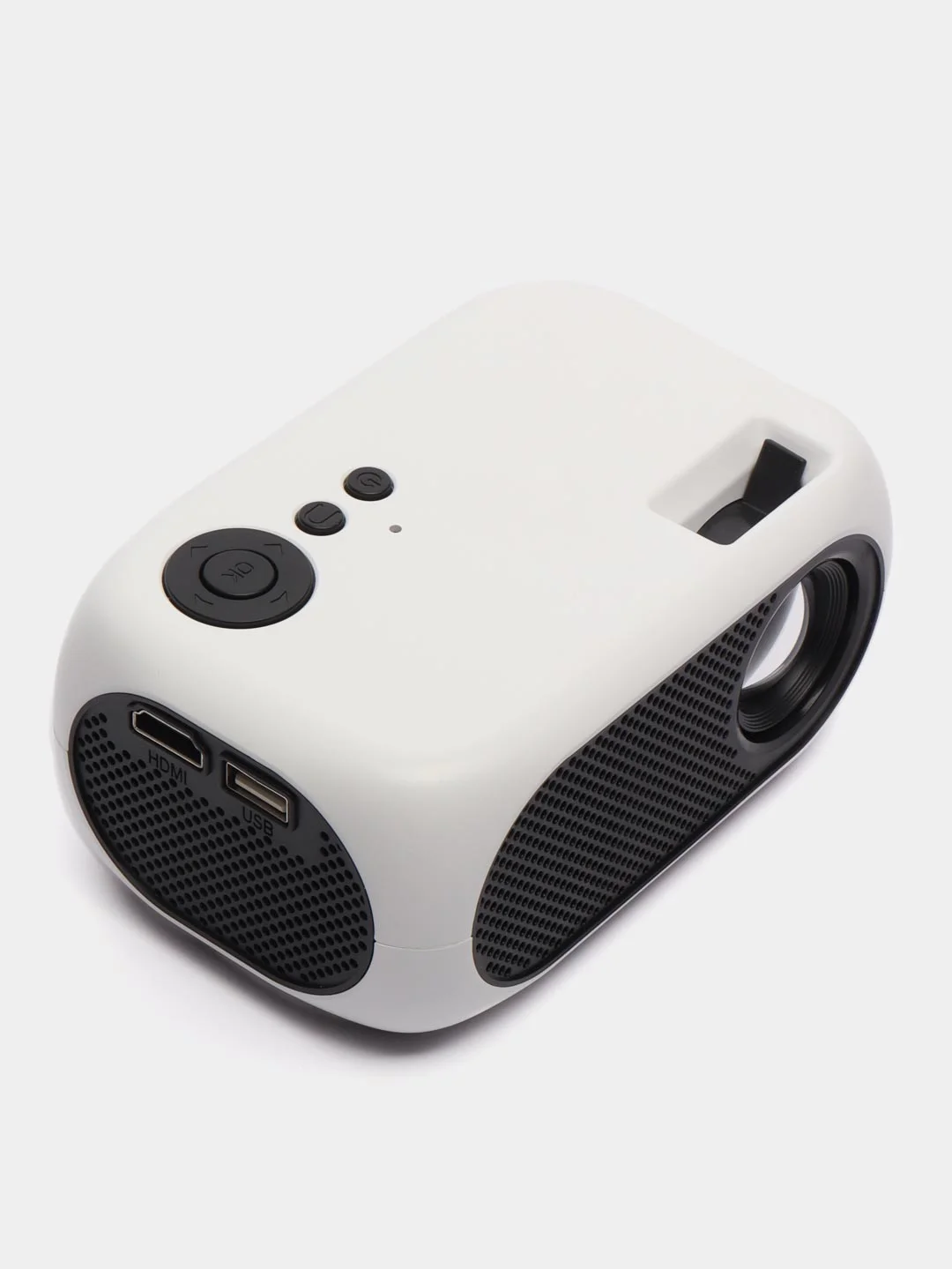 Белый проектор портативный LED Beverni Smart Mini Projector