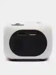 Белый проектор портативный LED Beverni Smart Mini Projector