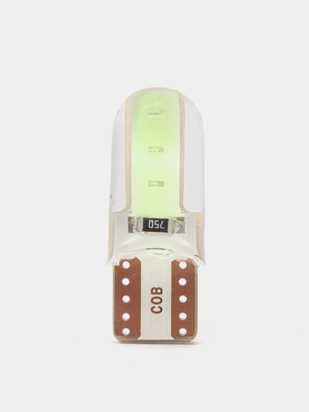 Синий автомобильная светодиодная габаритная LED лампа, T10 W5W для ДХО и фар и подцветки салона