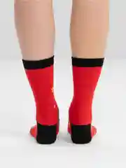 Красный носки мужские Новогодние. Мужские носки с Новым годом. 41-47. Подарок на Новый го