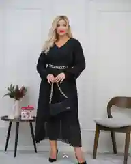Платье вечернее, женское, большие размеры