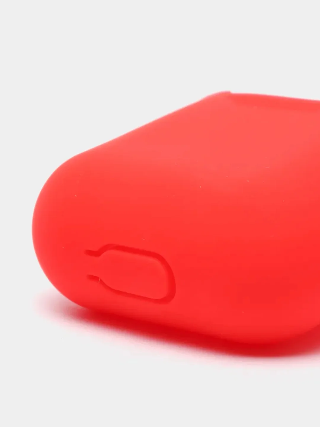 Красный силиконовый чехол для наушников AirPods 1 / 2 / TWS i9s i10 i11 i12 i13 i14 i15 i100