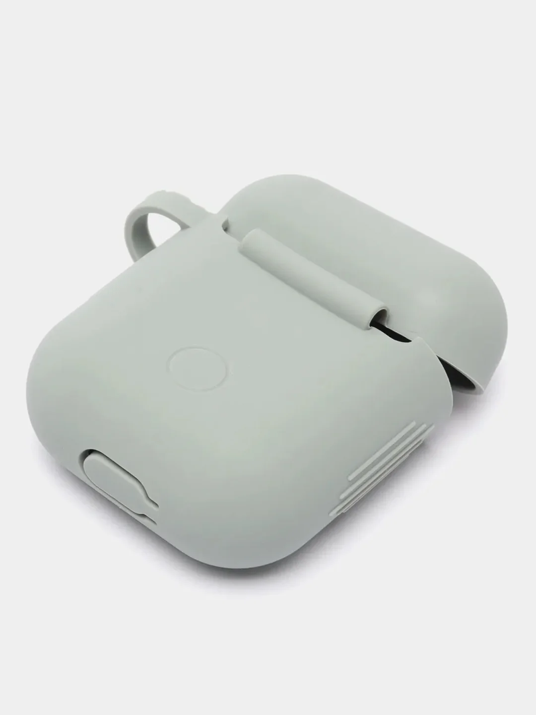 Серый силиконовый чехол для наушников AirPods 1 / 2 / TWS i9s i10 i11 i12 i13 i14 i15 i100