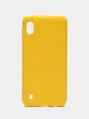 Желтый чехол Samsung Galaxy A10, силиконовый