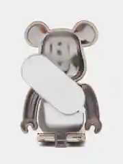 Белый подставка, держатель для телефона, попсокет "Мишка" Bearbrick, 15 цветов