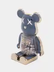 Голубой подставка, держатель для телефона, попсокет "Мишка" Bearbrick, 15 цветов