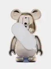 Голубой подставка, держатель для телефона, попсокет "Мишка" Bearbrick, 15 цветов