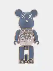 Голубой подставка, держатель для телефона, попсокет "Мишка" Bearbrick, 15 цветов