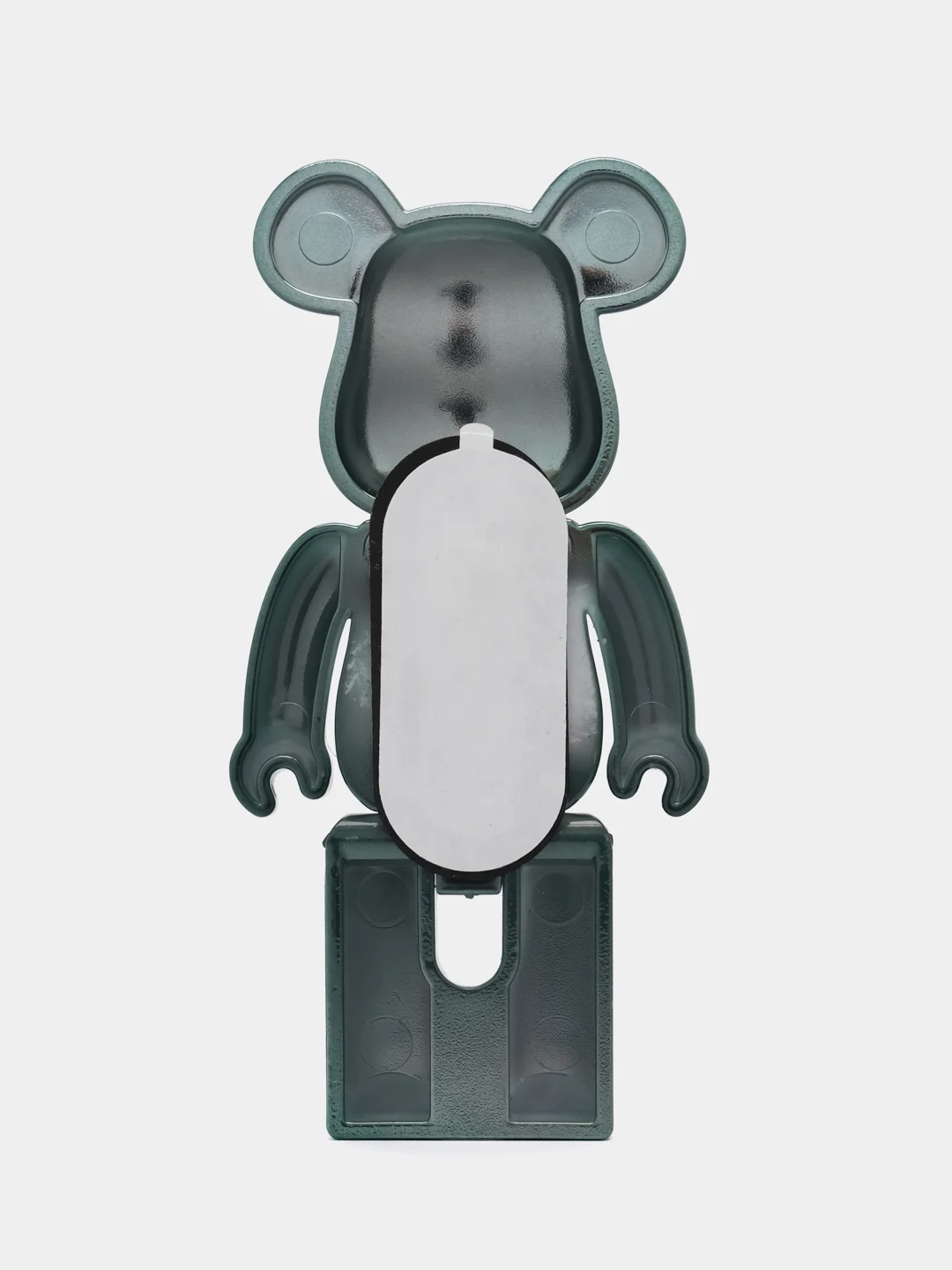 Зеленый подставка, держатель для телефона, попсокет "Мишка" Bearbrick, 15 цветов