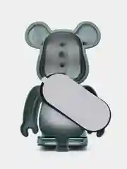 Зеленый подставка, держатель для телефона, попсокет "Мишка" Bearbrick, 15 цветов