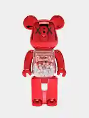 Красный подставка, держатель для телефона, попсокет "Мишка" Bearbrick, 15 цветов