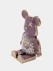 Лавандовый подставка, держатель для телефона, попсокет "Мишка" Bearbrick, 15 цветов