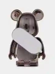 Лавандовый подставка, держатель для телефона, попсокет "Мишка" Bearbrick, 15 цветов