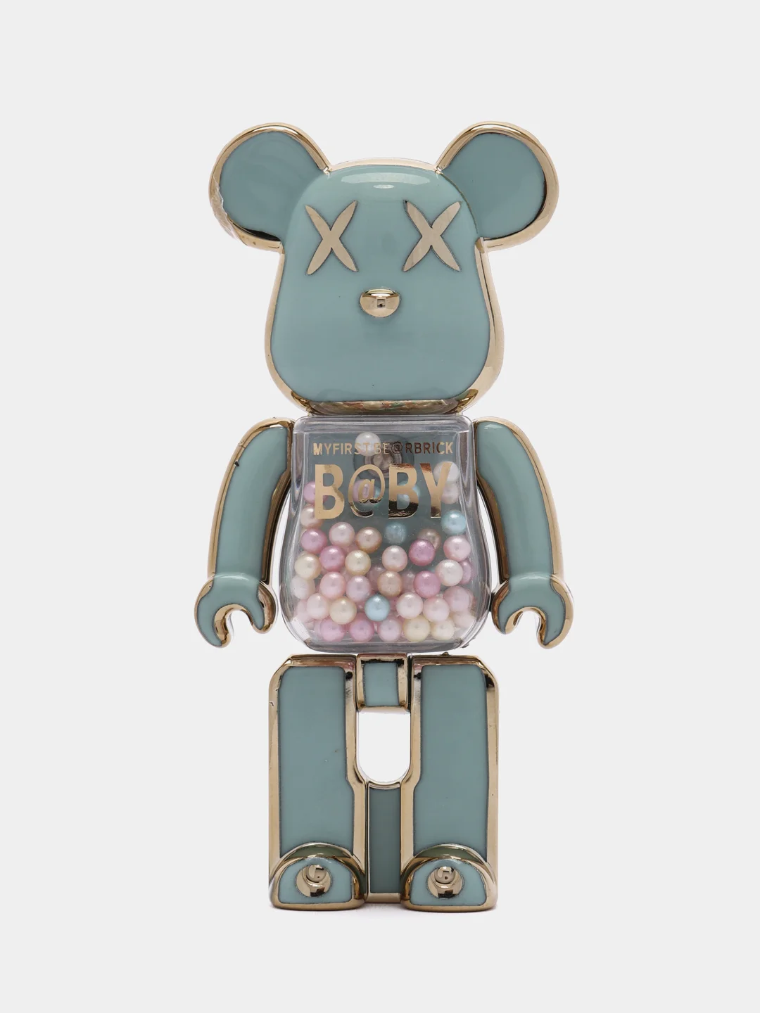 Мятный подставка, держатель для телефона, попсокет "Мишка" Bearbrick, 15 цветов
