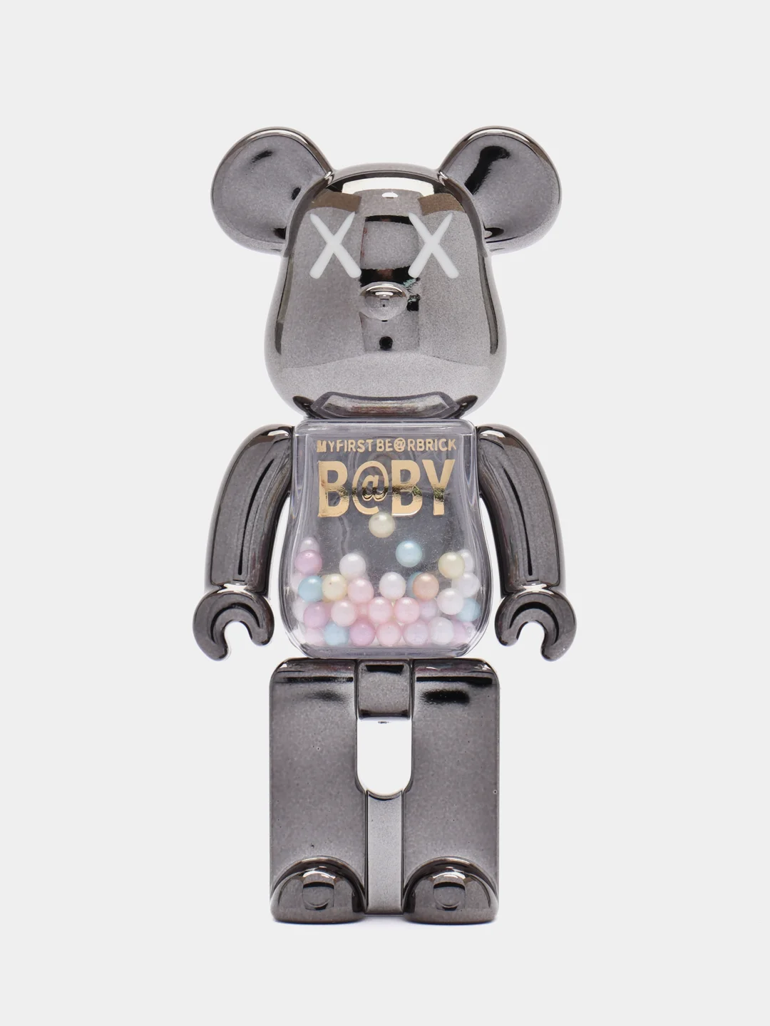 Серый подставка, держатель для телефона, попсокет "Мишка" Bearbrick, 15 цветов