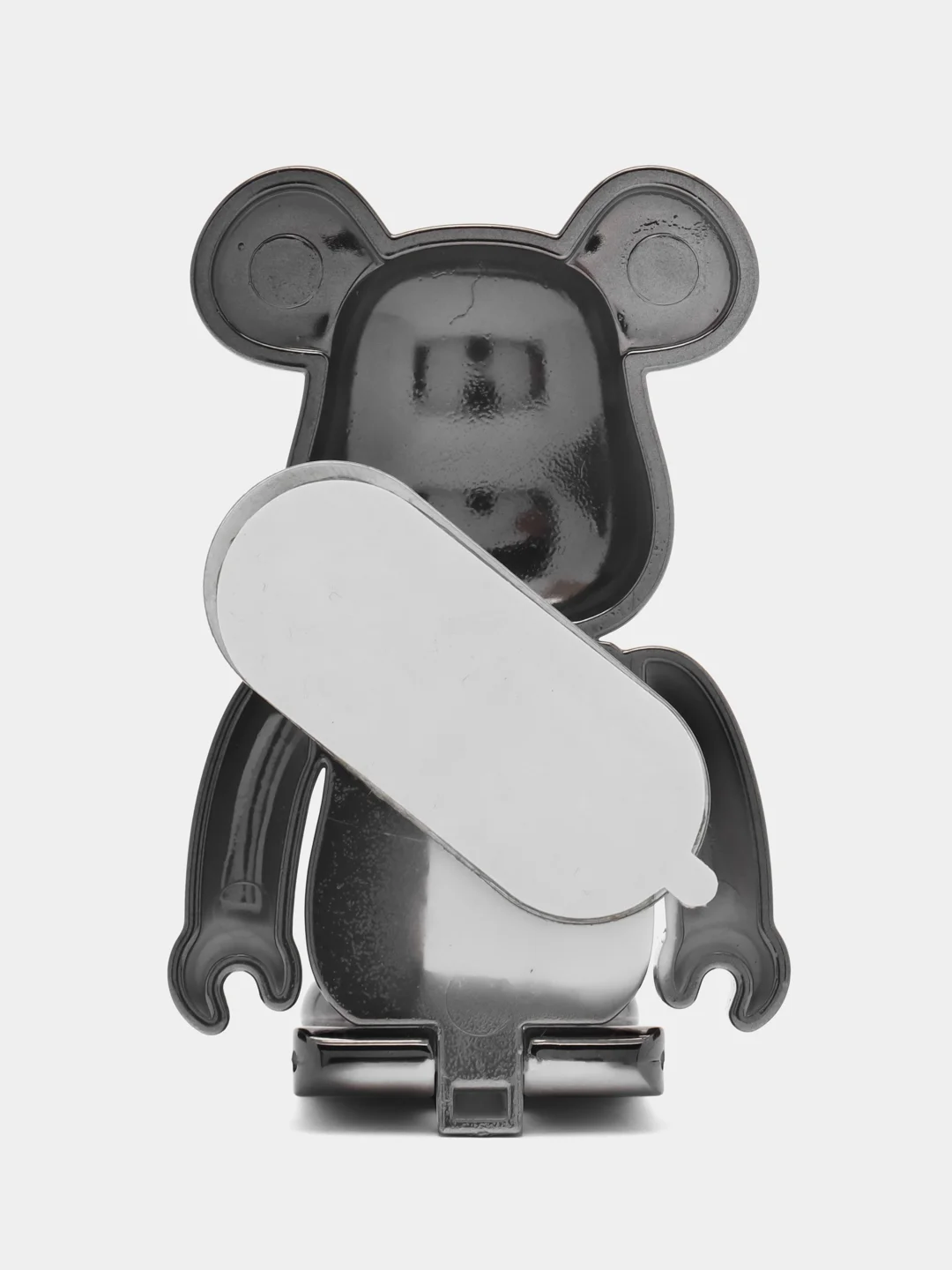Серый подставка, держатель для телефона, попсокет "Мишка" Bearbrick, 15 цветов