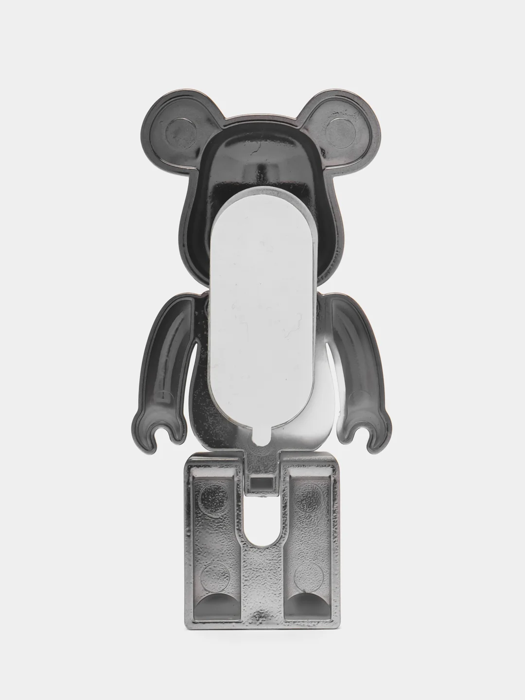 Серый подставка, держатель для телефона, попсокет "Мишка" Bearbrick, 15 цветов