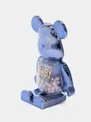 Синий подставка, держатель для телефона, попсокет "Мишка" Bearbrick, 15 цветов