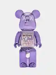 Фиолетовый подставка, держатель для телефона, попсокет "Мишка" Bearbrick, 15 цветов