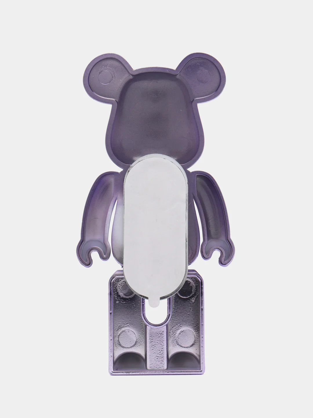 Фиолетовый подставка, держатель для телефона, попсокет "Мишка" Bearbrick, 15 цветов