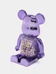 Фиолетовый подставка, держатель для телефона, попсокет "Мишка" Bearbrick, 15 цветов