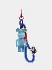 Синий брелок Bearbrick для ключей, украшение для сумки, рюкзака