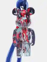 Темно-синий брелок Bearbrick для ключей, украшение для сумки, рюкзака