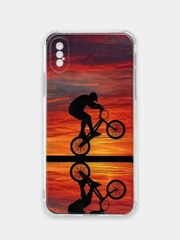 Чехол Apple iPhone X / Xs чехол силиконовый с рисунком