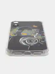 Фуксия чехол Apple iPhone XR силиконовый с рисунком